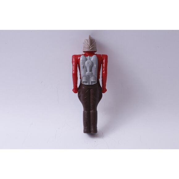 Disney, The Rocketeer, Poseable, 5 1/2", Figure, Red Brown Outfit, Gray Helmer, - Picture 2 of 3